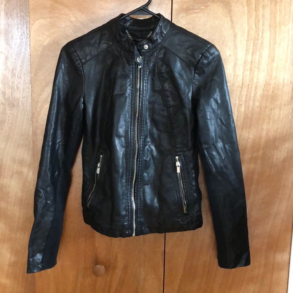 Express Minus The Leather Jacket XS
